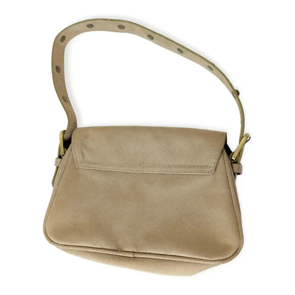 Y2K 2000s Tan Studded Mini Bag - Picture 3 of 12